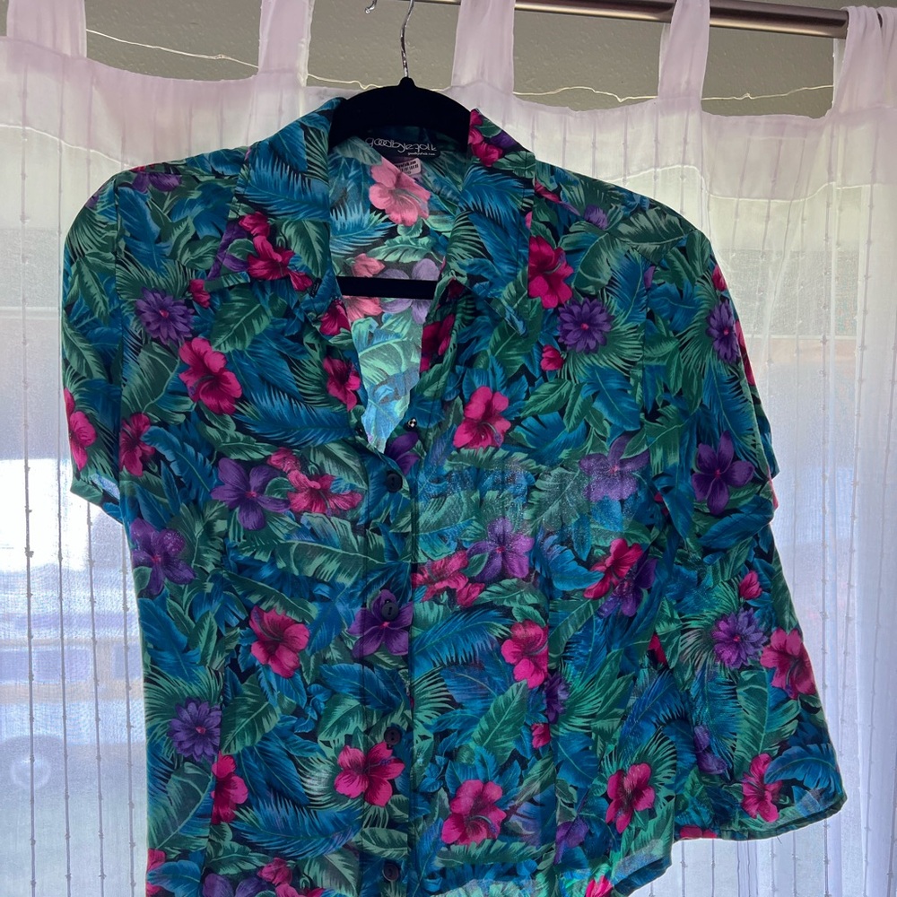 Goodbye Folk vintage party shirt